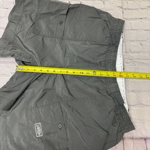 AFTCO Men The Original Fishing Shorts Size 42 Cargo Outdoor Gray C053 -16 - Picture 5 of 16